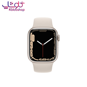 ساعت هوشمند اپل مدل Apple Watch Series 7 41mm استارلایت 